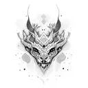 bite tattoo design idea