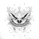 bite tattoo design idea