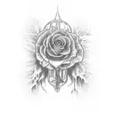 without darkness there is no light tattoo design idea