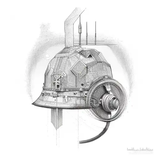 incudine e martello tattoo design idea