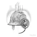 incudine e martello tattoo design idea