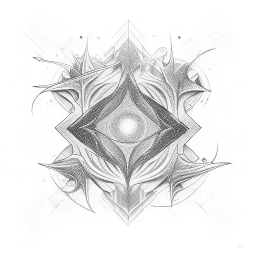 quasars tattoo design idea