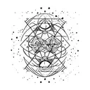 quasars tattoo design idea