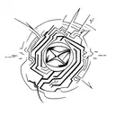 quasars tattoo design idea