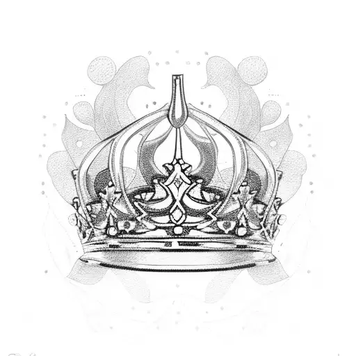 Queen's Crown tattoo design idea