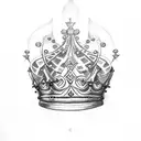 Queen's Crown tattoo design idea