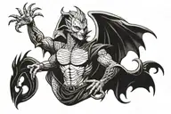 Draco tattoo design idea
