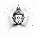 Buddha tattoo design idea