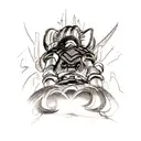 tramp stamp  tattoo design idea