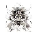tramp stamp  tattoo design idea