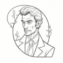 arsene lupin tattoo design idea