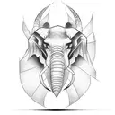 cage the elephant tattoo design idea