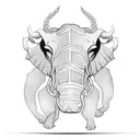 cage the elephant tattoo design idea