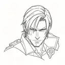 leon kennedy tattoo design idea
