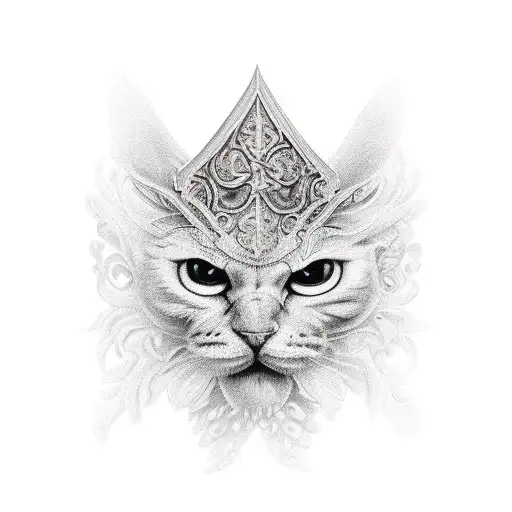 filigree, rise to royalty,  tattoo design idea