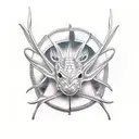 amphora tattoo design idea