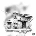 Tavern tattoo design idea