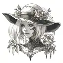 2B from Nier automata tattoo design idea