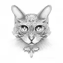 Catrina  tattoo design idea