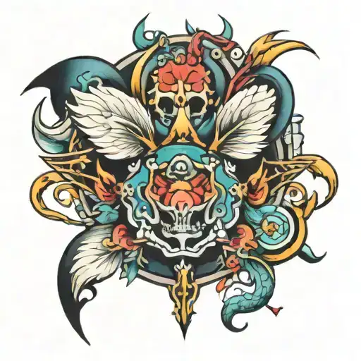 oliver atom tattoo design idea