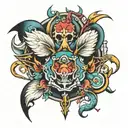 oliver atom tattoo design idea