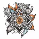 oliver atom tattoo design idea