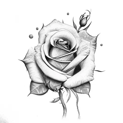 the name "Kobus" with roses tattoo design idea