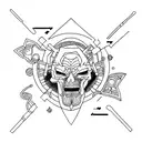 ocd tattoo design idea