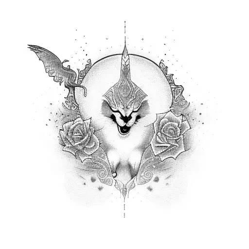 child tattoo design idea