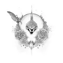 child tattoo design idea