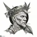 Attila tattoo design idea