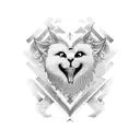 UNCONDITIONAL LOVE SYMBOL tattoo design idea