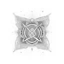 UNCONDITIONAL LOVE SYMBOL tattoo design idea