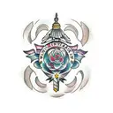 gypsy tattoo design idea