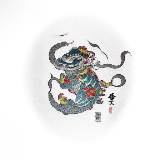 rana tattoo design idea