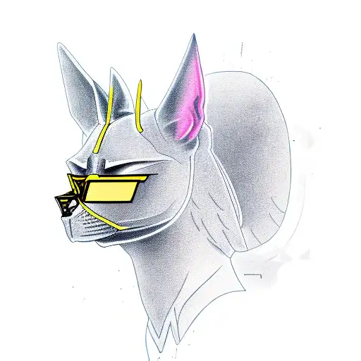 Anubis tattoo design idea