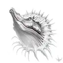 Spinosaurus tattoo design idea