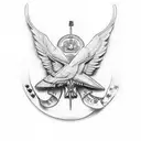 military  tattoo design idea