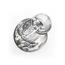 planets tattoo design idea