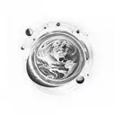 planets tattoo design idea