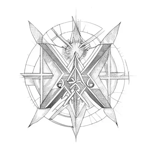Holy Trinity tattoo design idea