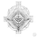 Holy Trinity tattoo design idea