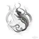 jörmungandr tattoo design idea