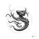 jörmungandr tattoo design idea