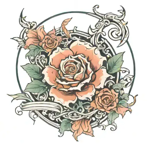 lorna shore band tattoo design idea