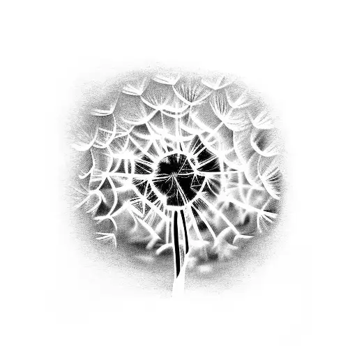 Dandelion that says you saw me take my first breath I saw you take your last tattoo design idea