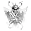 celtic armour  tattoo design idea