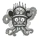 spongebob jellyfish tattoo design idea