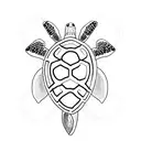 turtle enso tattoo design idea