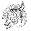 turtle enso tattoo design idea